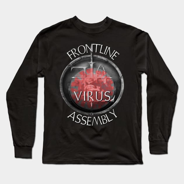 Front Line Assembly - Virus. Long Sleeve T-Shirt by OriginalDarkPoetry